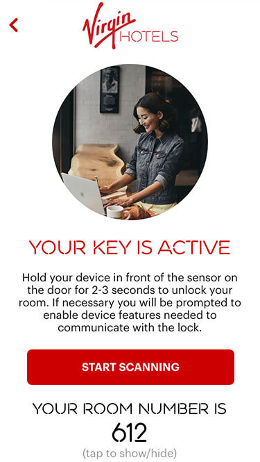 Mobile Room Key Screenshot