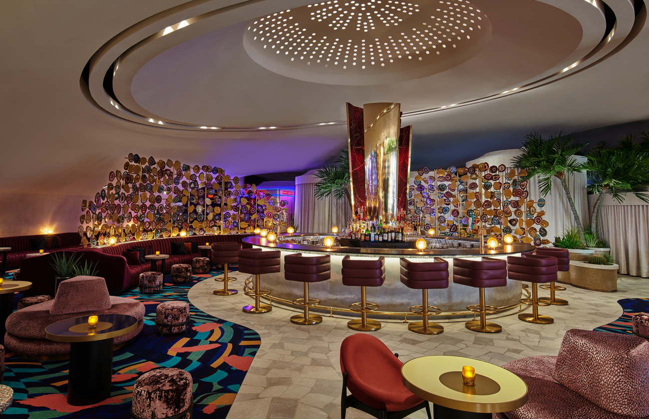 Commons Club Bar at Virgin Hotels Las Vegas