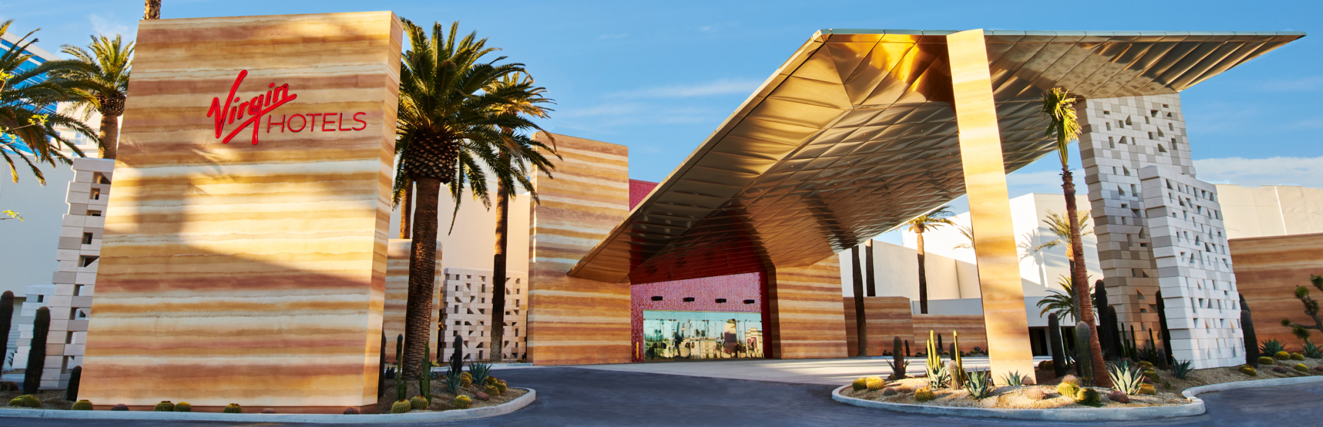 Porte Cochere at Virgin Hotels Las Vegas