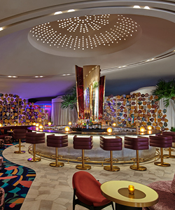 The Bar at Commons Club inside Virgin Hotels Las Vegas